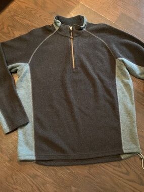 Zegna Sport half-zip fleece top